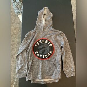 NBA Toronto Raptors Majestic Size M Grey Hoodie